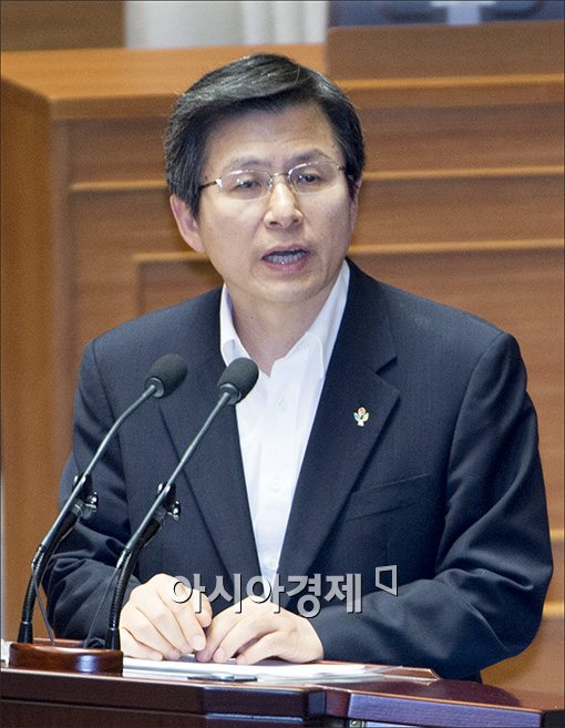 [포토]답변하는 황교안 법무부 장관