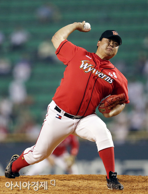 [포토] 채병용 '버텨야 해!'