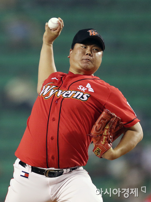 [포토] 채병용 역투