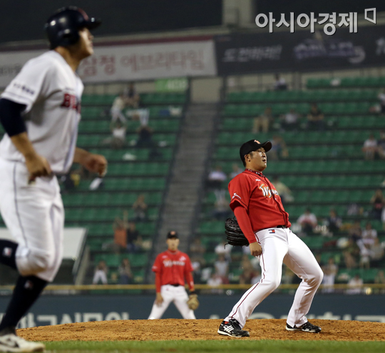 [포토] 임경완 '맙소사 밀어내기'