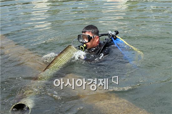 남원시 스킨스쿠버 연합회, 재능기부로 수질보전에 앞장