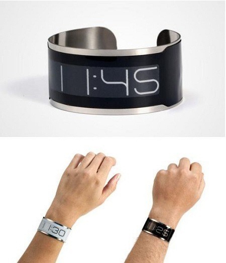 미래형 손목시계 "세계에서 가장 얇아"