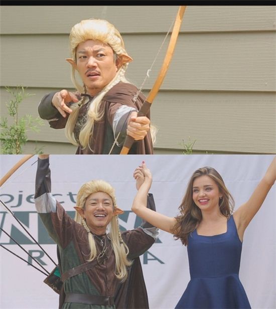 이범수, '반지의 제왕' 레골라스로 파격 변신 '폭소'