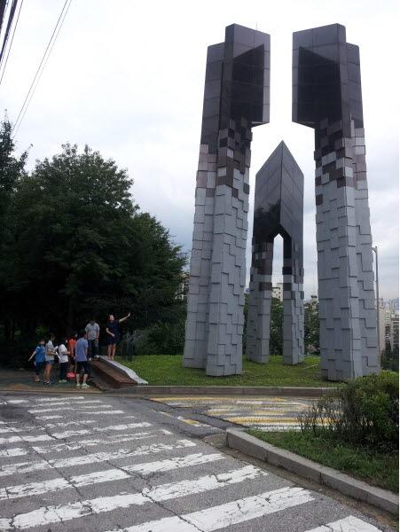 중랑구 내 초중고생 공공디자인 현장 견학