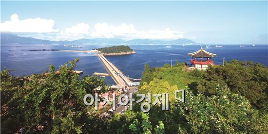 오동도 전경