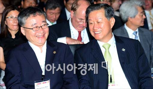 [포토]환한 미소 정찬우-김규복