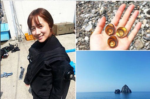 최송현, 울릉도서 스쿠버 다이빙 도전 '더 어려진 외모'