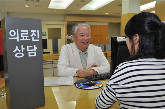 강북삼성병원 교수진, 환자에 의료정보 알려주는 재능기부