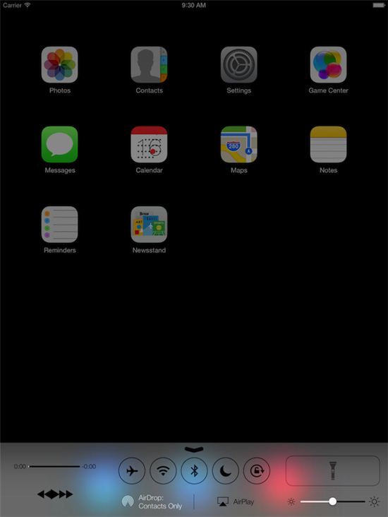 애플 iOS 7, 아이패드서 구동해 보니