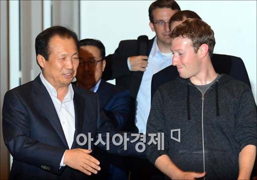 [저커버그 방한]삼성-페이스북 7시간 마라톤 회의…무슨 얘기?(종합)