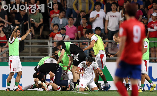 [WC최종예선] 한국 0-1 이란…구차네자드 선제골