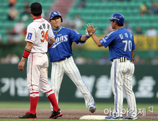 [포토] 배영섭 '선취타점~'