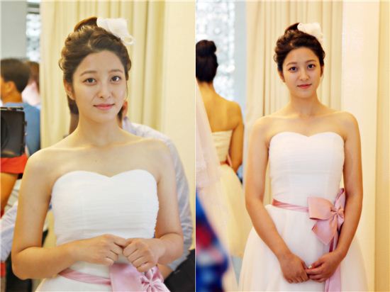 박세영, 눈부신 웨딩드레스 자태 '男心 녹이네'