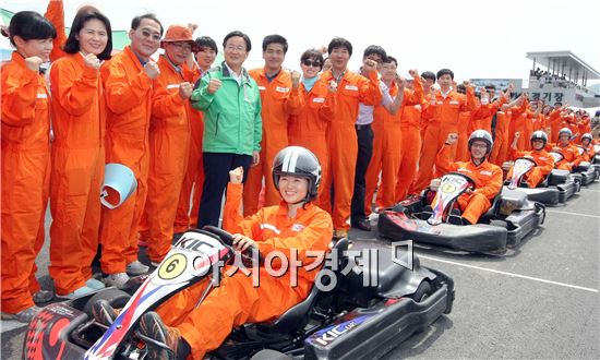 [포토]전남도 '2013년 F1 성공' 개최~ 파이팅!