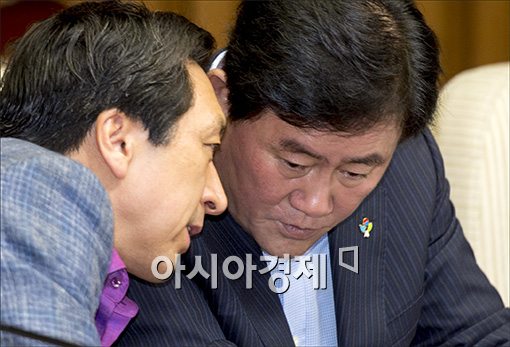 [포토]심각한 새누리당 원내지도부