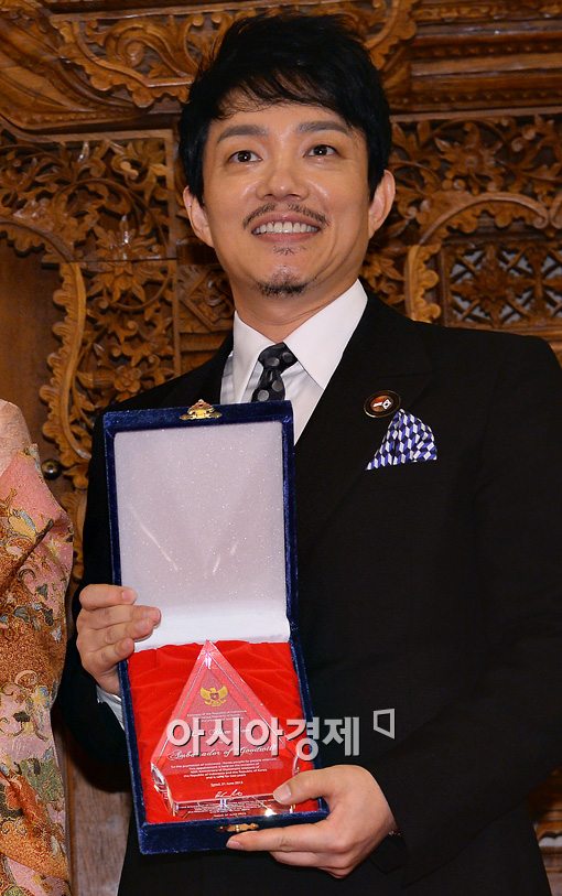 [포토]이범수 "인도네시아 홍보대사 됐어요"