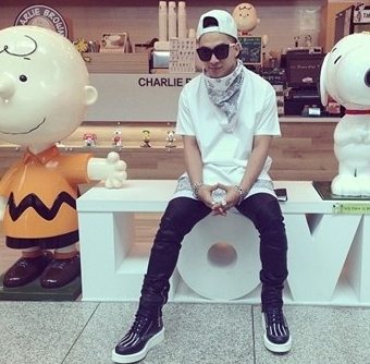 '빅뱅' 태양, 머리부터 발끝까지 패션 아이템 화제 "스타일리시하네"