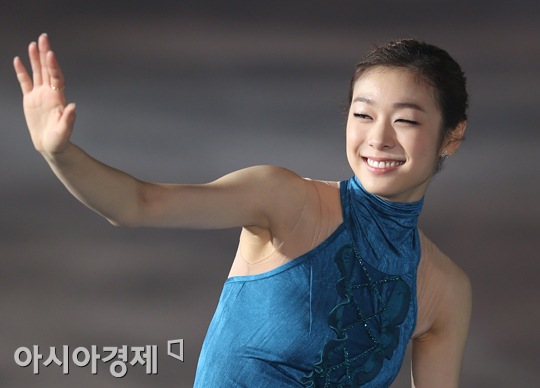 [포토] 김연아 매력 눈웃음