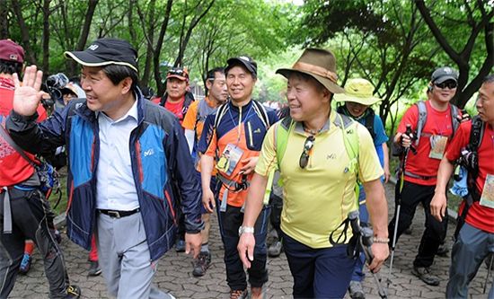 산악인 엄홍길, 대둔산 찾은 이유
