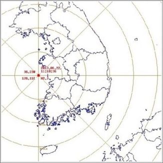 군산 앞바다 지진 "이달에만 벌써 11차례"