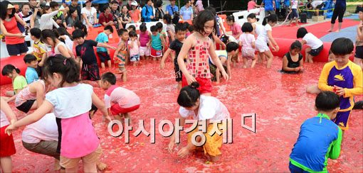 [포토]즐거운 시간 보내는 어린이들