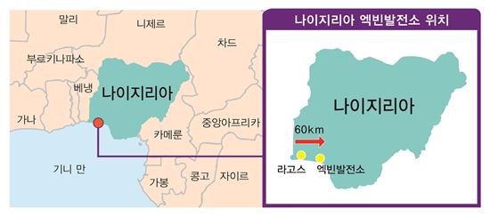 한전, 나이지리아 엑빈발전소 운전·정비 맡는다