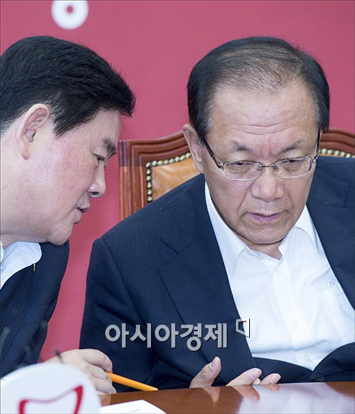 [포토]심각한 새누리당 지도부