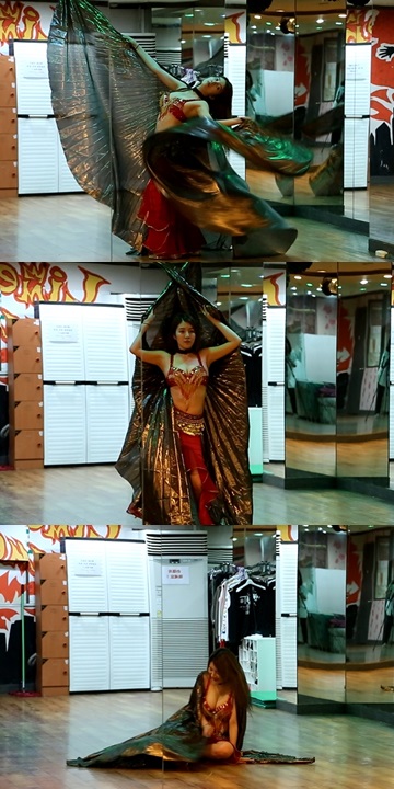 피어나인 은비, 벨리댄스 연습영상 공개 '섹시미 과시'