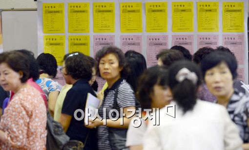 [포토]붐비는 여성 구직자들