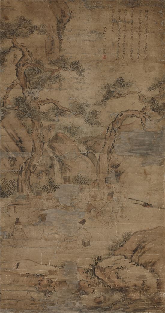 강세황·김홍도·심사정·최북 함께 그린 이 그림
