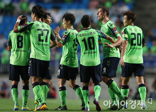 [포토] 멀티골 케빈 '오늘 감각 좋네~'