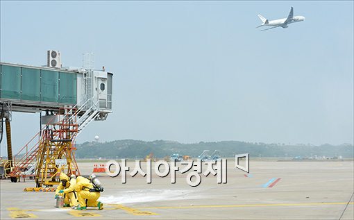 [포토]인천공항 테러훈련 실시