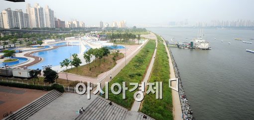 [포토]시민들로 가득찰 한강수영장, 준비완료 