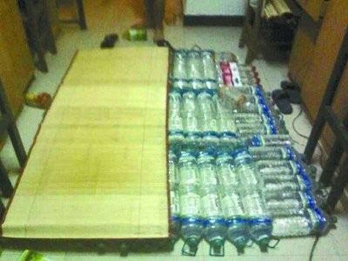 더위 이기는 침대, "왠지 등만 시원할 것 같아~"