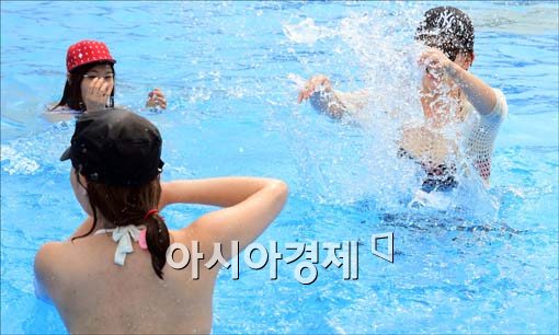 [포토]신나는 물놀이
