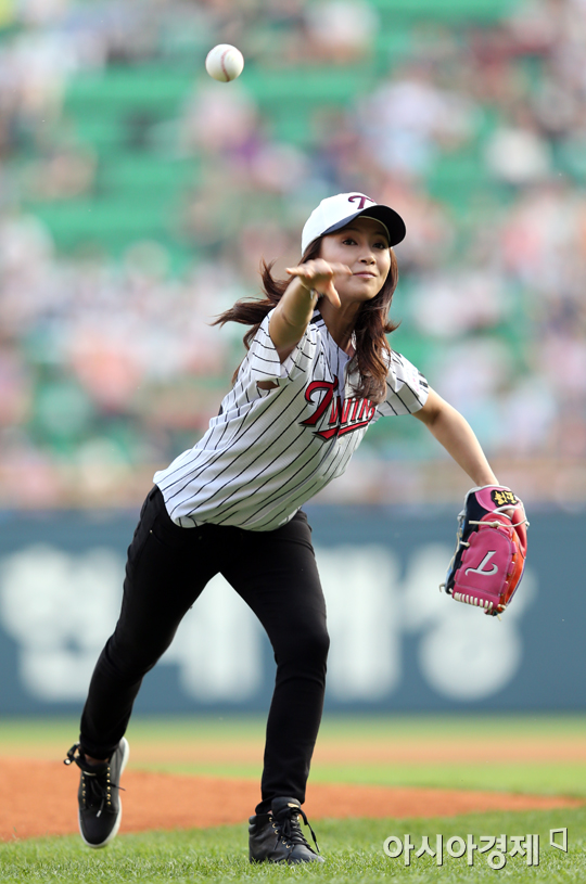 [포토] 시구하는 남상미