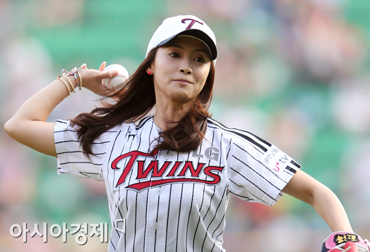 [포토] 시구하는 남상미