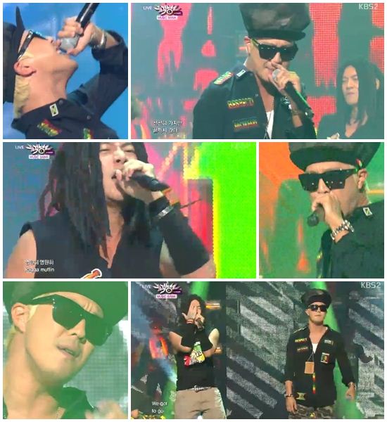 '뮤직뱅크' 스컬&하하, 중독적인 멜로디+독특 음색 '화끈'