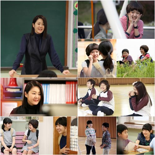 '여왕의 교실' 고현정과 아역들, 웃음 넘치는 '힐링 촬영장' 공개
