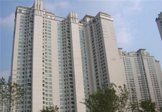 분당 파크뷰 아파트 전경