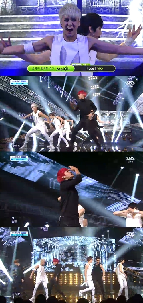 '인기가요' 빅스, 강렬한 '퍼포먼스'로 女心 '올킬'