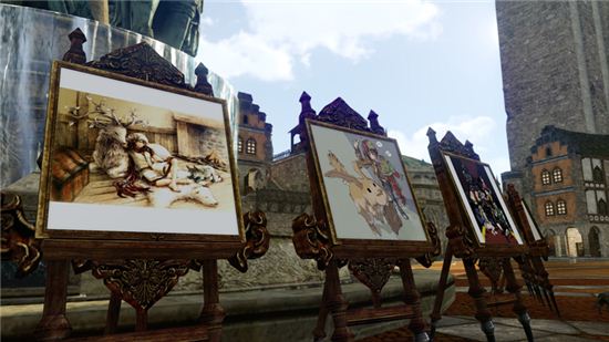  `아키데이 어워드 공모전` 수상작 게임에 구현