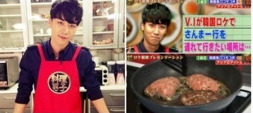 승리, 한식 '떡갈비' 음식 솜씨 과시…일본인들 "맛있다" 칭찬