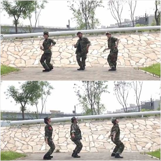 씨스타 '기브 잇 투미' 패러디, 예비군도 나섰다 '폭소'