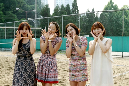 [포토]비치발리볼 국가대표, '꼭 우승할게요~'