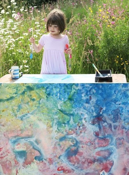 3살 자폐 소녀의 그림 "환상적인 색채 놀라워"