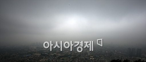 [포토]몰려오는 장마구름