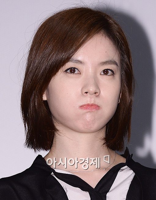 [포토]'감시자들' 한효주, 깜찍한 표정