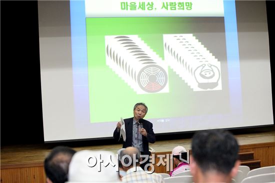 [포토]광주 동구아카데미, 공동체 ‘모닥’ 최봉익 대표 초청강연