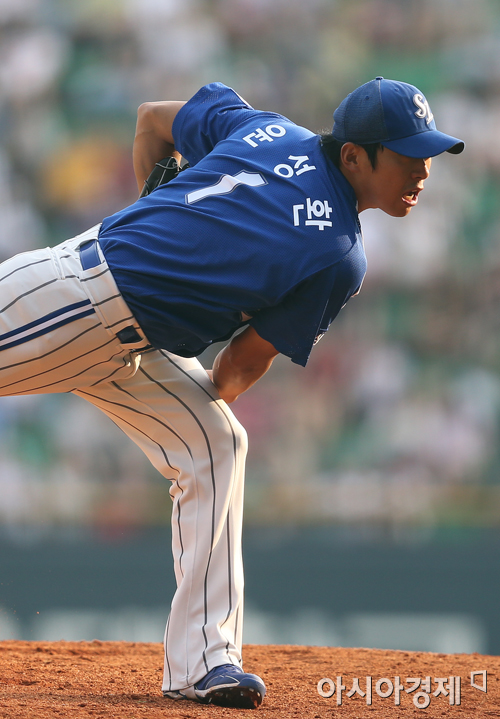 [포토] 삼성 윤성환 역투